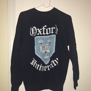 Oxford University sweatshirt
